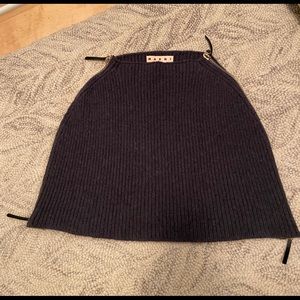 Marni zip detail capelet